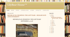 Desktop Screenshot of lilybearhouse.com